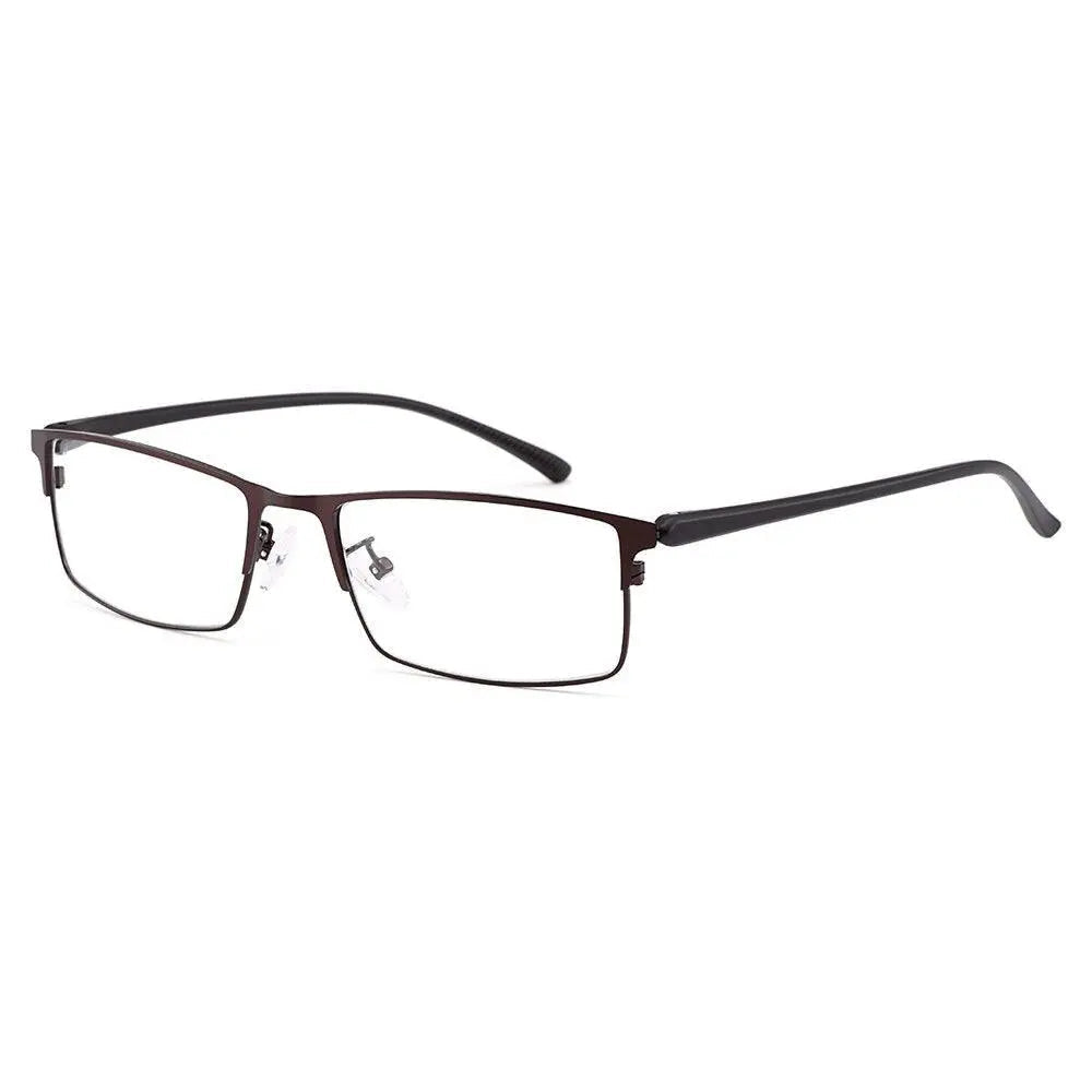 Men's Full Rim Titanium Prescription Glasses Y2529 — view 7 | Rx Spectacle