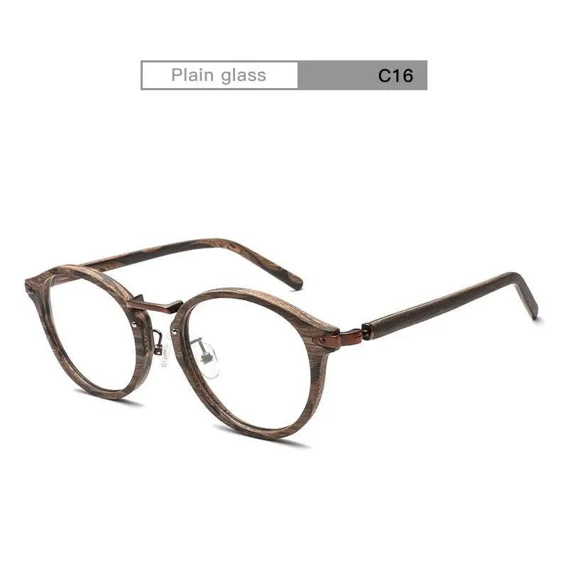 Unisex Round Full Rim Acetate Prescription Glasses Bc06 — view 13 | Rx Spectacle
