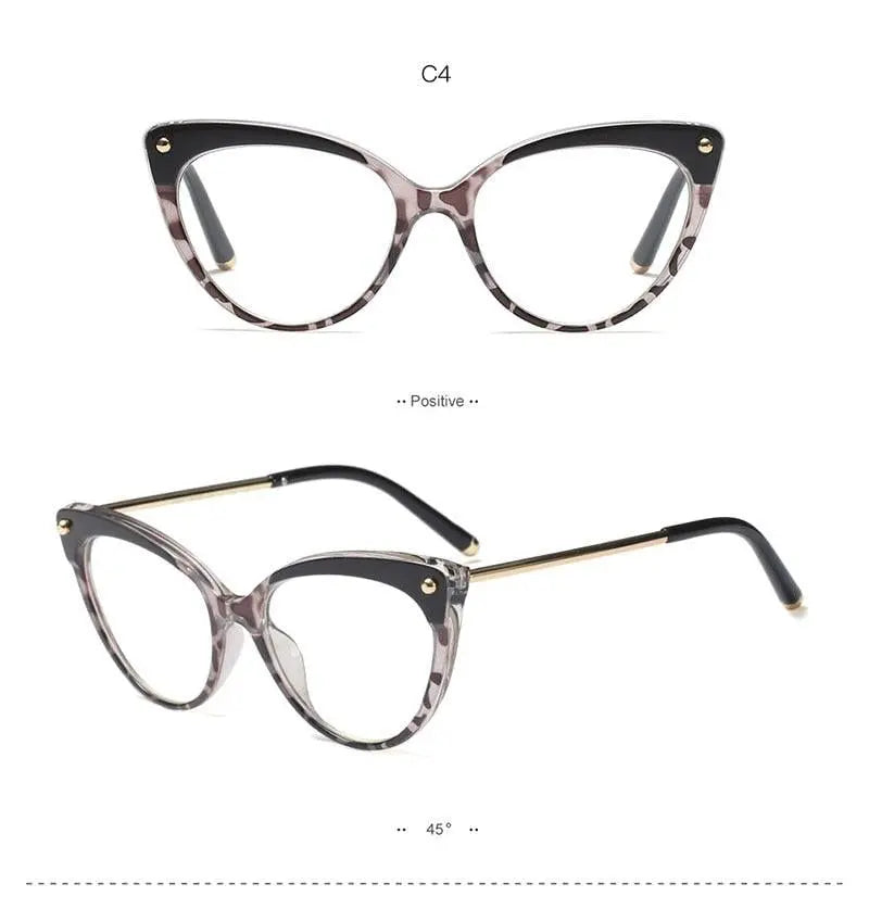 Women's Cat Eye Full Rim Acetate Prescription Glasses 93308 — view 16 | Rx Spectacle