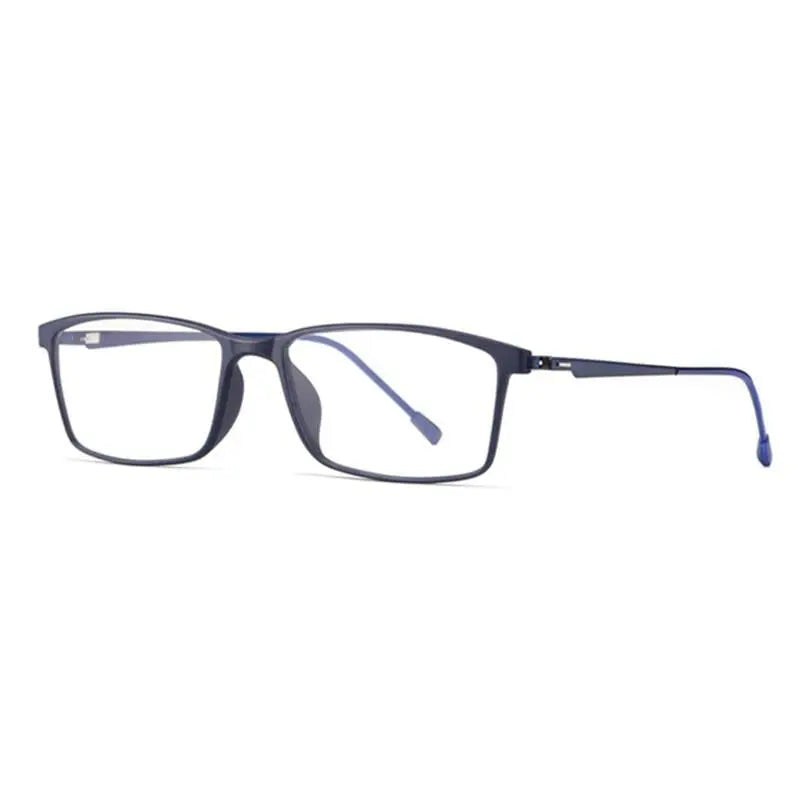 Men's Square Full Rim TR90 Prescription Glasses E0207 — view 3 | Rx Spectacle