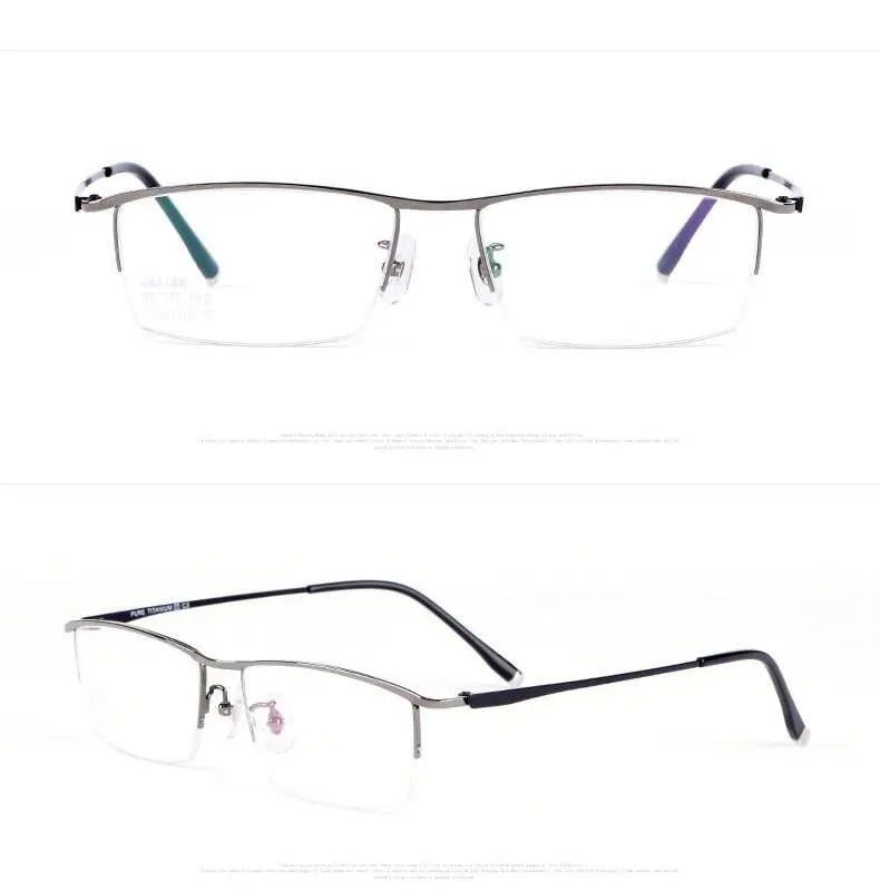 Full Rim Titanium Prescription Glasses J85148 — view 13 | Rx Spectacle