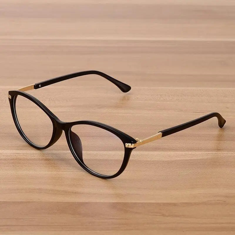 Unisex Oval Full Rim Acetate Prescription Glasses C202 — view 4 | Rx Spectacle
