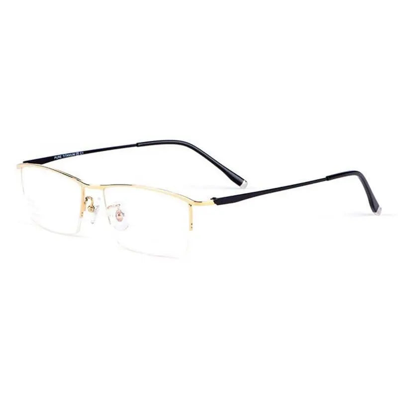 Full Rim Titanium Prescription Glasses J85148 — view 3 | Rx Spectacle