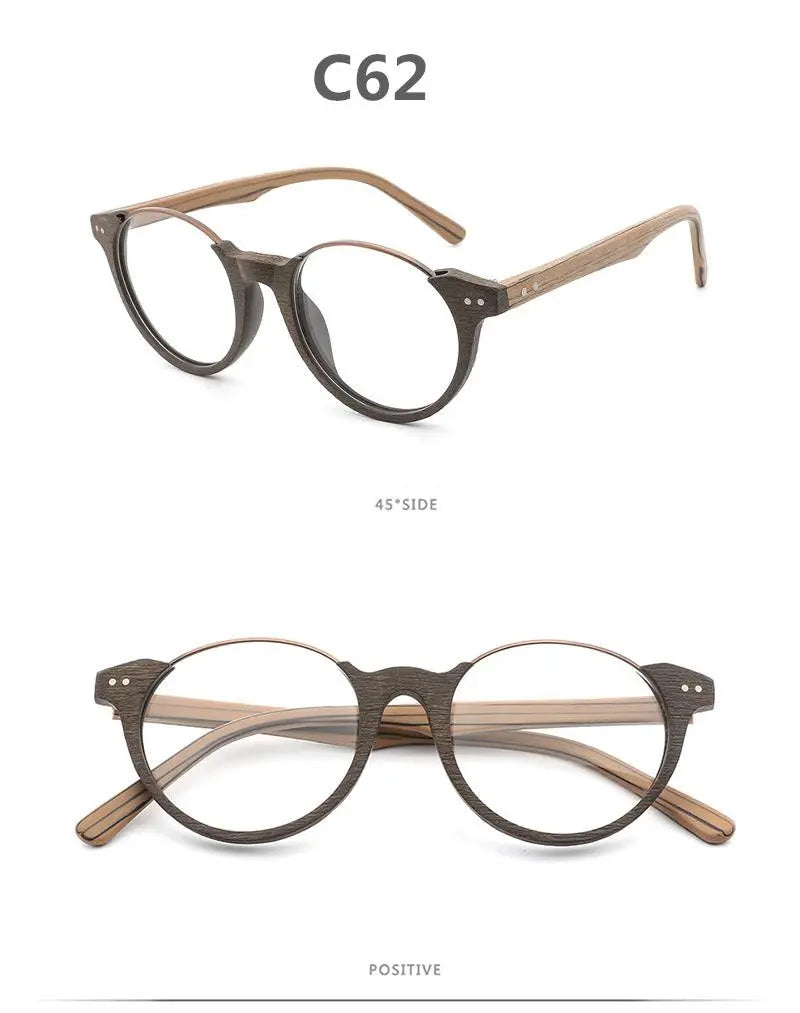 Unisex Square Full Rim Wood Prescription Glasses Ft5359 — view 21 | Rx Spectacle