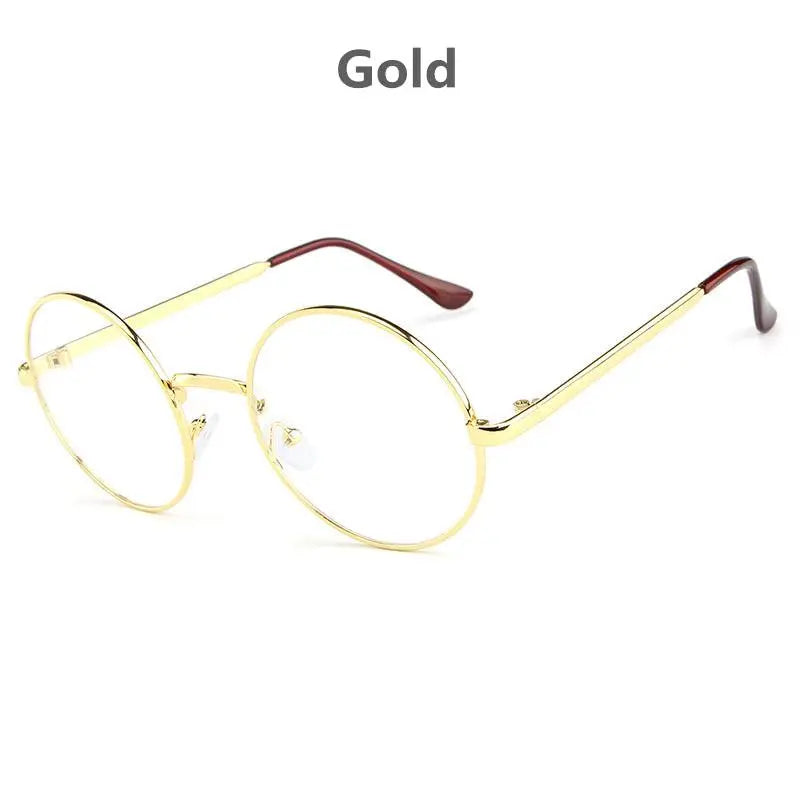 Women's Round Full Rim Alloy Prescription Glasses Lx3048 — view 23 | Rx Spectacle