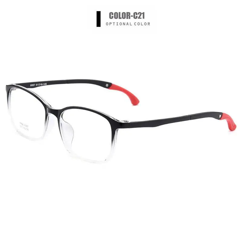 Men's Full Rim TR90 Prescription Glasses M6067 — view 12 | Rx Spectacle