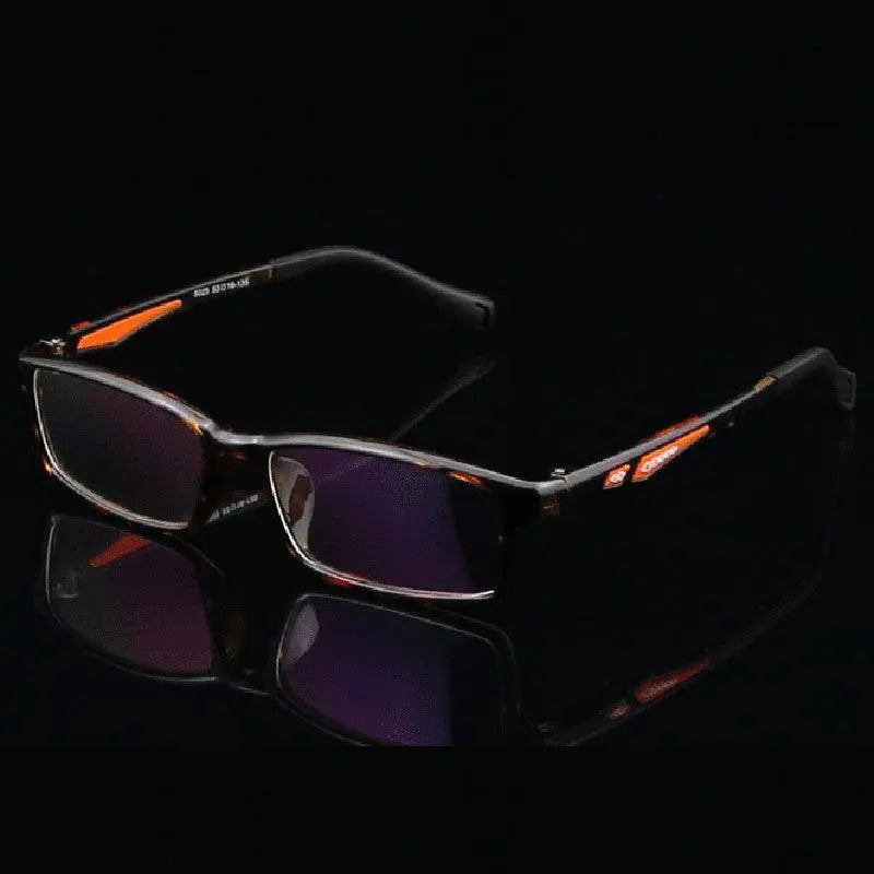 Men's Rectangular Full Rim TR90 Sports Glasses 5025 — view 12 | Rx Spectacle
