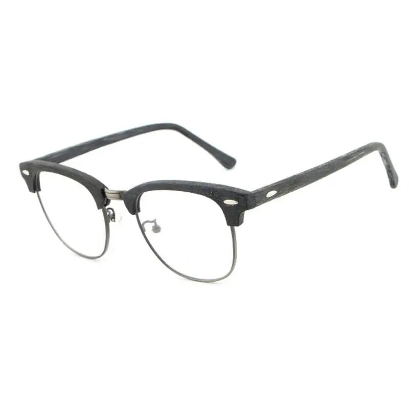 Unisex Oval Full Rim Acetate Prescription Glasses Hb027 — view 3 | Rx Spectacle