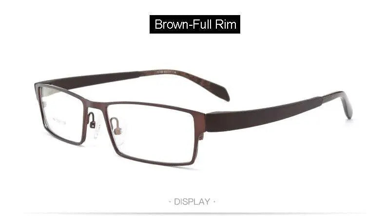 Men's Full Rim Alloy Prescription Glasses 1711 — view 24 | Rx Spectacle