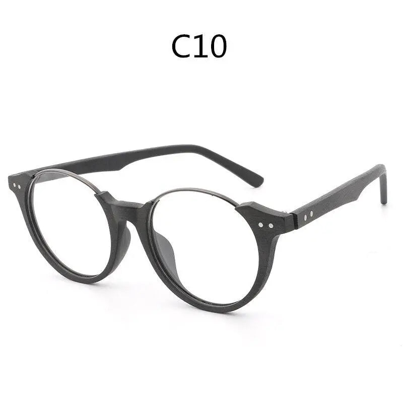 Unisex Square Full Rim Wood Prescription Glasses Ft5359 — view 4 | Rx Spectacle