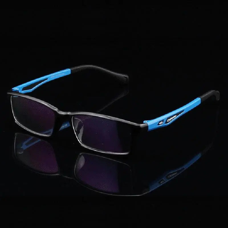 Men's Rectangular Full Rim TR90 Sports Glasses 5025 — view 4 | Rx Spectacle