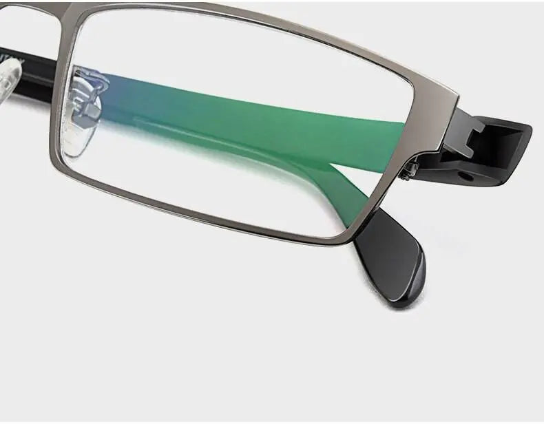 Men's Full Rim Alloy Prescription Glasses 1711 — view 17 | Rx Spectacle