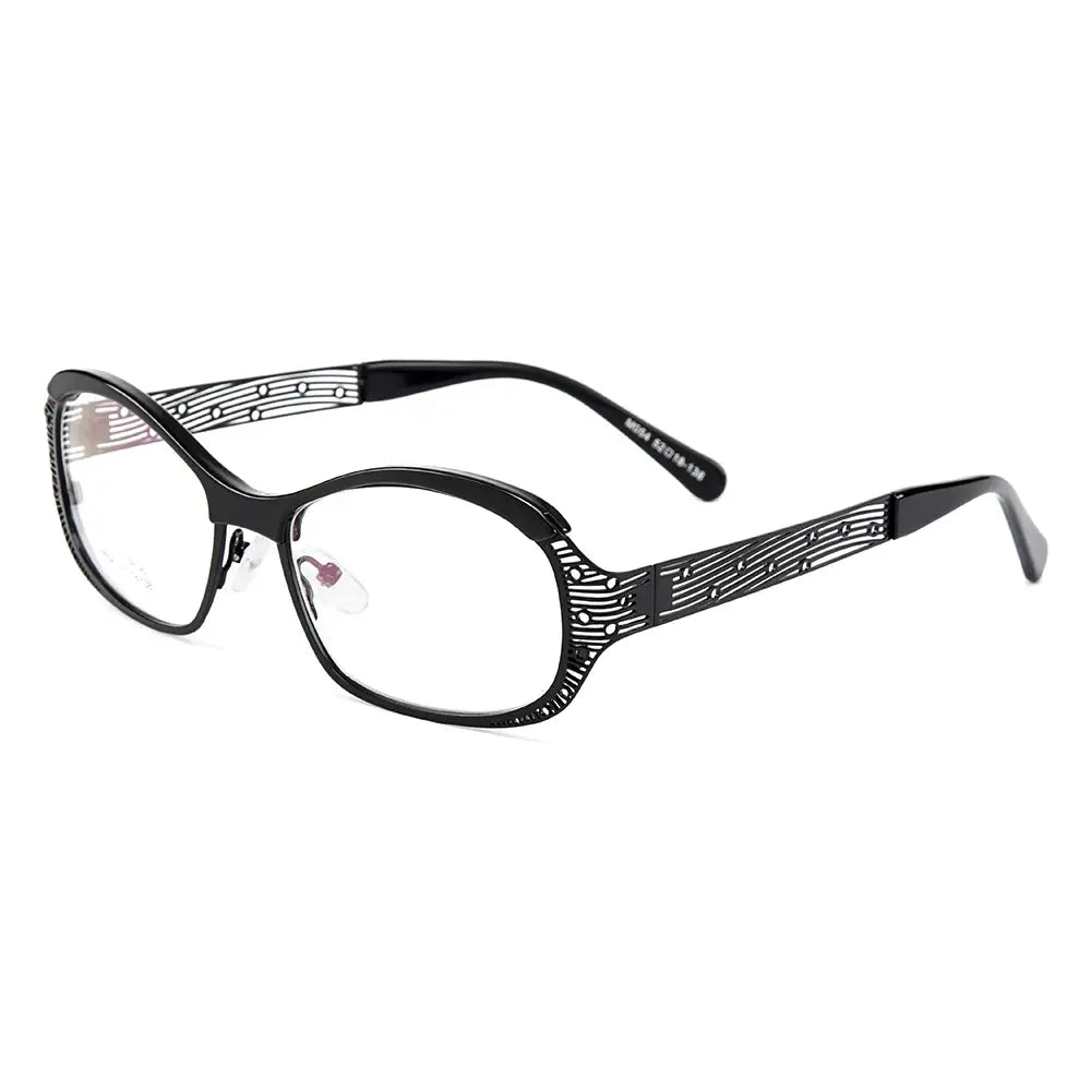 Women's Oval Full Rim TR90 Prescription Glasses 19054 — view 3 | Rx Spectacle