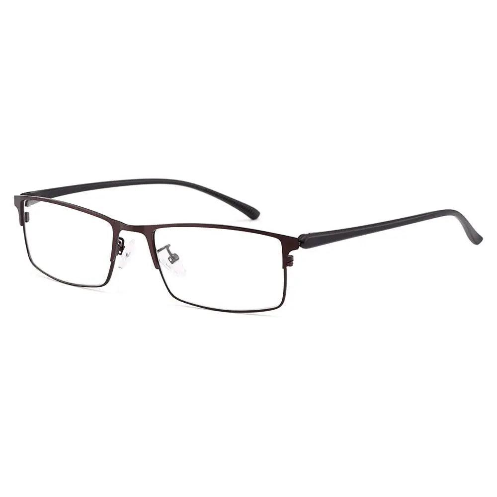 Men's Full Rim Titanium Prescription Glasses Y2529 — view 6 | Rx Spectacle