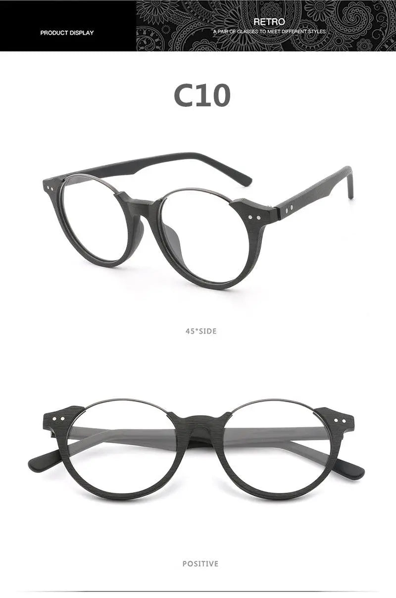 Unisex Square Full Rim Wood Prescription Glasses Ft5359 — view 19 | Rx Spectacle