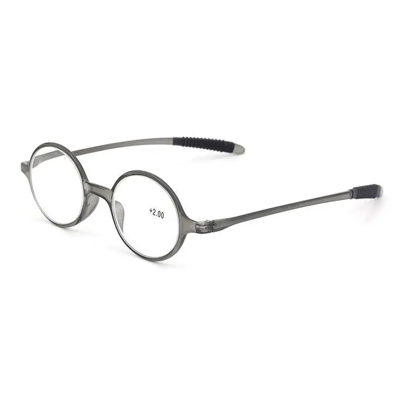Unisex Round Full Rim TR90 Reading Glasses Lh236 — view 2 | Rx Spectacle