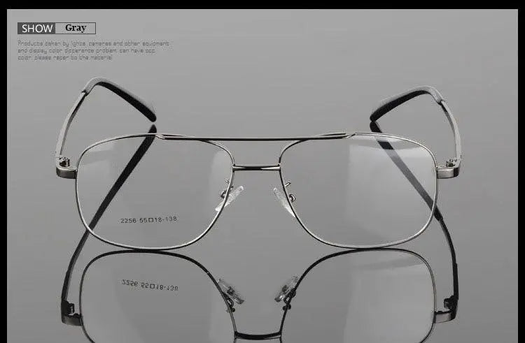 Unisex Round Full Rim Alloy Prescription Glasses 2256 — view 15 | Rx Spectacle