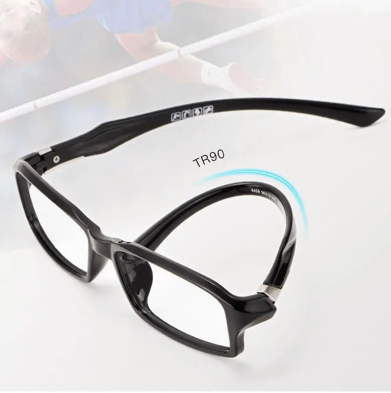 Unisex Square Full Rim Acetate Prescription Glasses R6059 — view 15 | Rx Spectacle