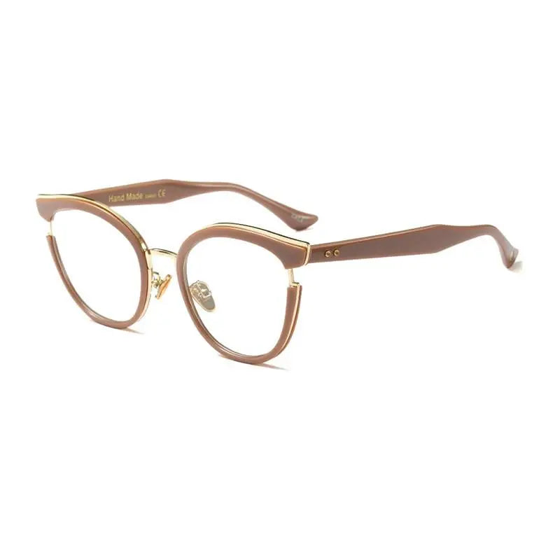 Women's Cat Eye Full Rim Acetate Prescription Glasses 97551 — view 4 | Rx Spectacle