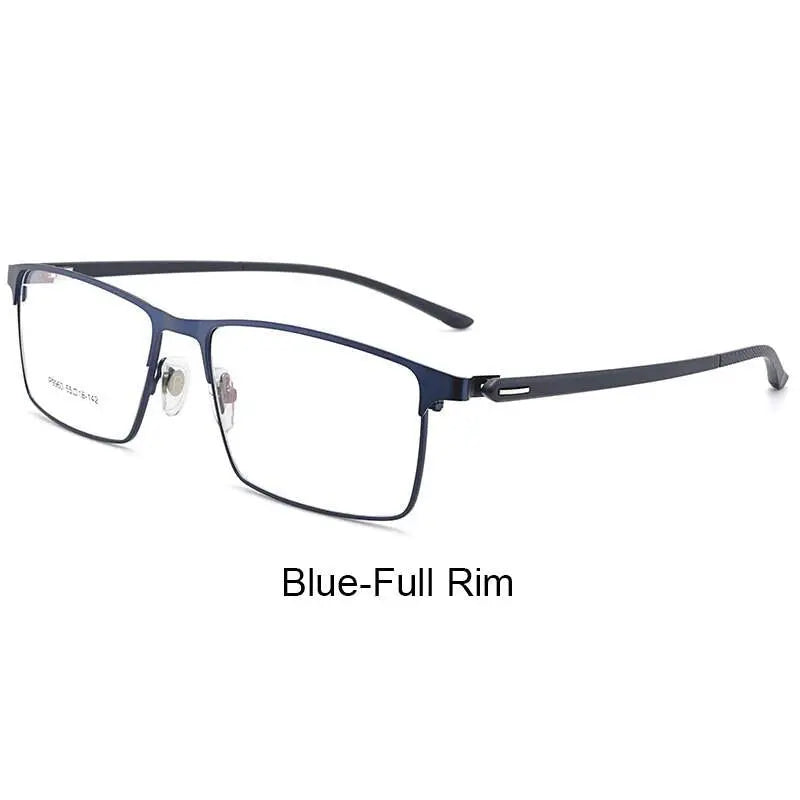 Men's Full Rim Alloy Prescription Glasses P9960 — view 5 | Rx Spectacle
