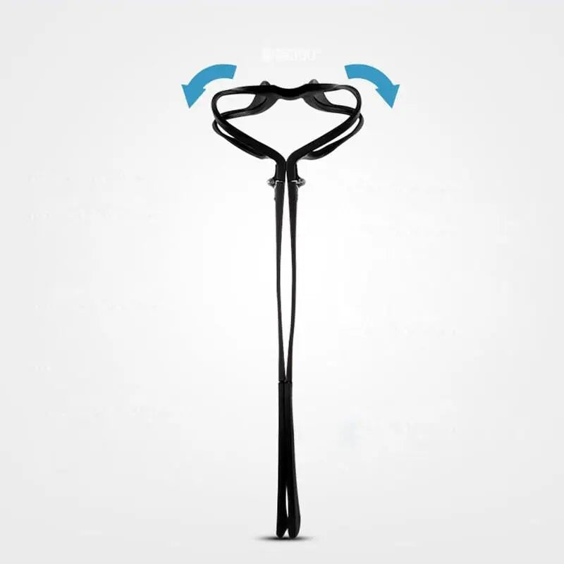 Unisex Square Full Rim Titanium Prescription Glasses 1302 — view 3 | Rx Spectacle