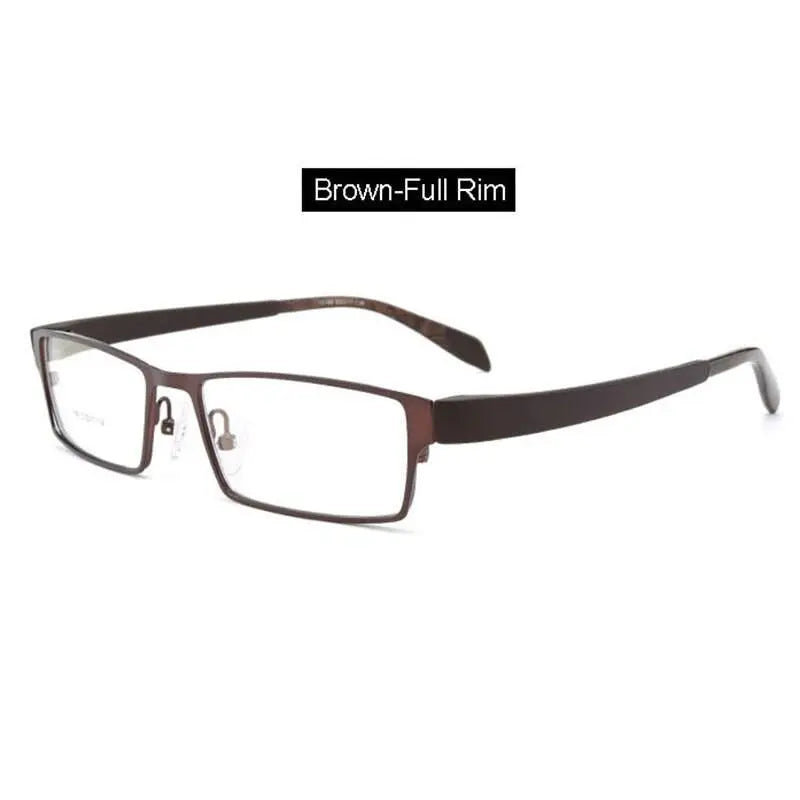 Men's Full Rim Alloy Prescription Glasses 1711 — view 5 | Rx Spectacle