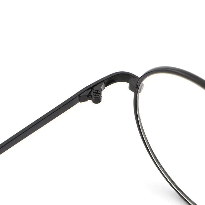 Women's Round Full Rim Alloy Prescription Glasses Lx3048 — view 25 | Rx Spectacle