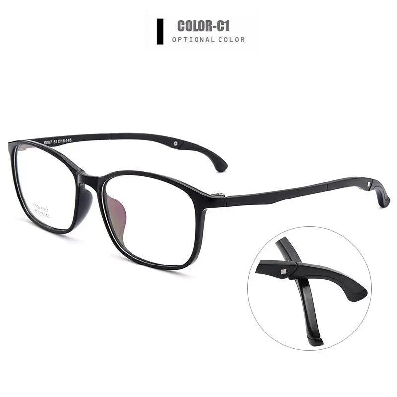 Men's Full Rim TR90 Prescription Glasses M6067 — view 10 | Rx Spectacle