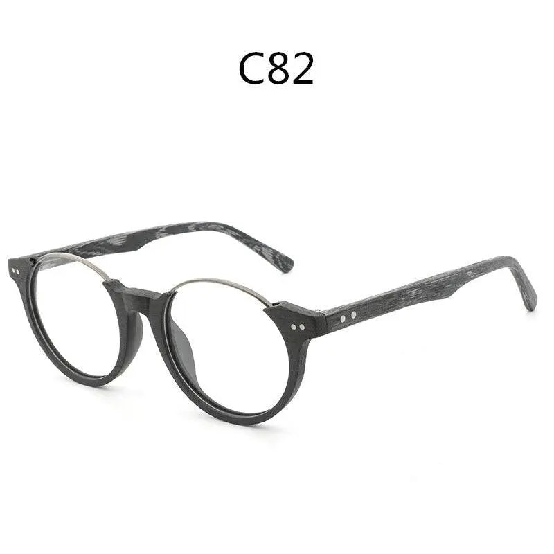 Unisex Square Full Rim Wood Prescription Glasses Ft5359 — view 12 | Rx Spectacle