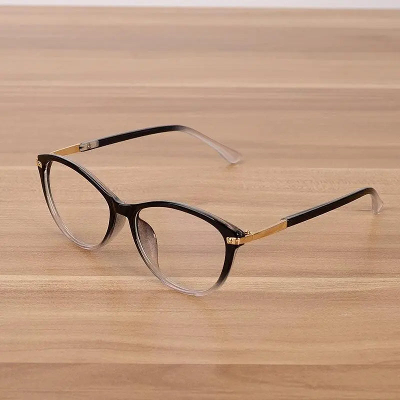 Unisex Oval Full Rim Acetate Prescription Glasses C202 — view 2 | Rx Spectacle