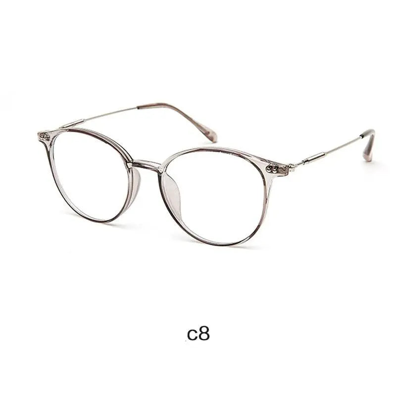 Unisex Round Full Rim Acetate Prescription Glasses — view 10 | Rx Spectacle