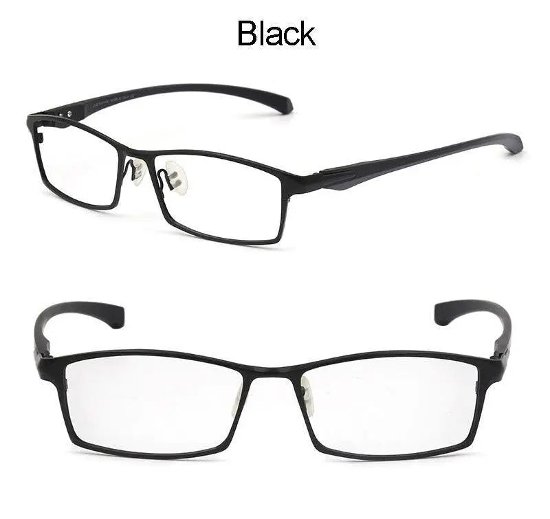 Men's Full Rim Alloy Prescription Glasses — view 13 | Rx Spectacle