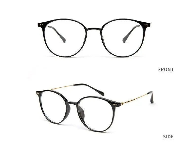 Unisex Round Full Rim Acetate Prescription Glasses — view 18 | Rx Spectacle