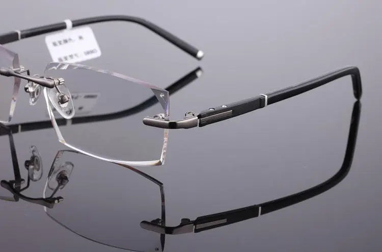Rimless Titanium Prescription Glasses 58003 — view 17 | Rx Spectacle
