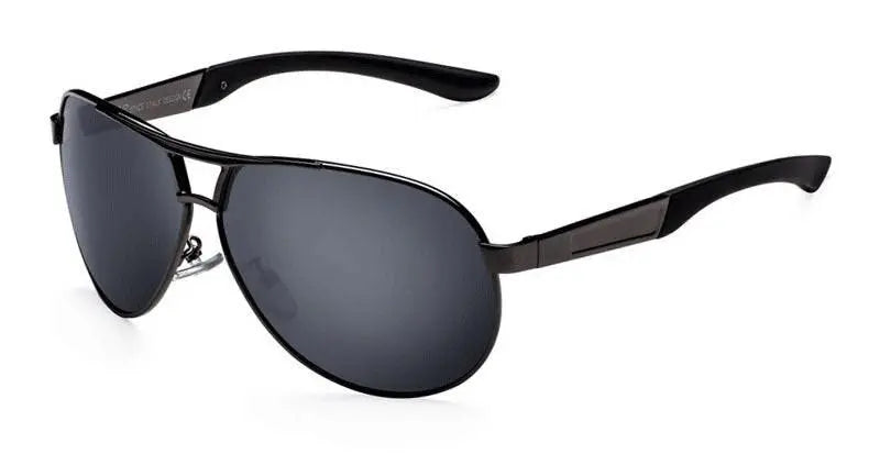 Men's Oval Full Rim Alloy Prescription Glasses 0718 — view 8 | Rx Spectacle