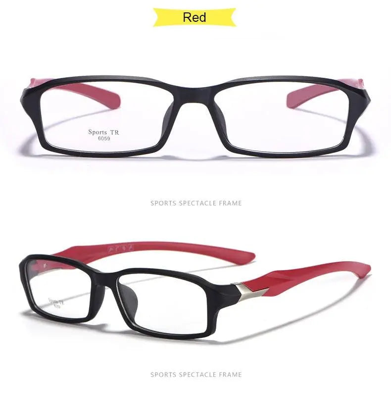 Unisex Square Full Rim Acetate Prescription Glasses R6059 — view 19 | Rx Spectacle