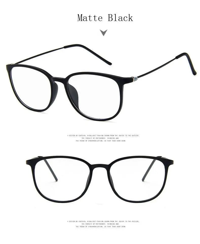 Unisex Square Full Rim TR90 Prescription Glasses J872 — view 18 | Rx Spectacle