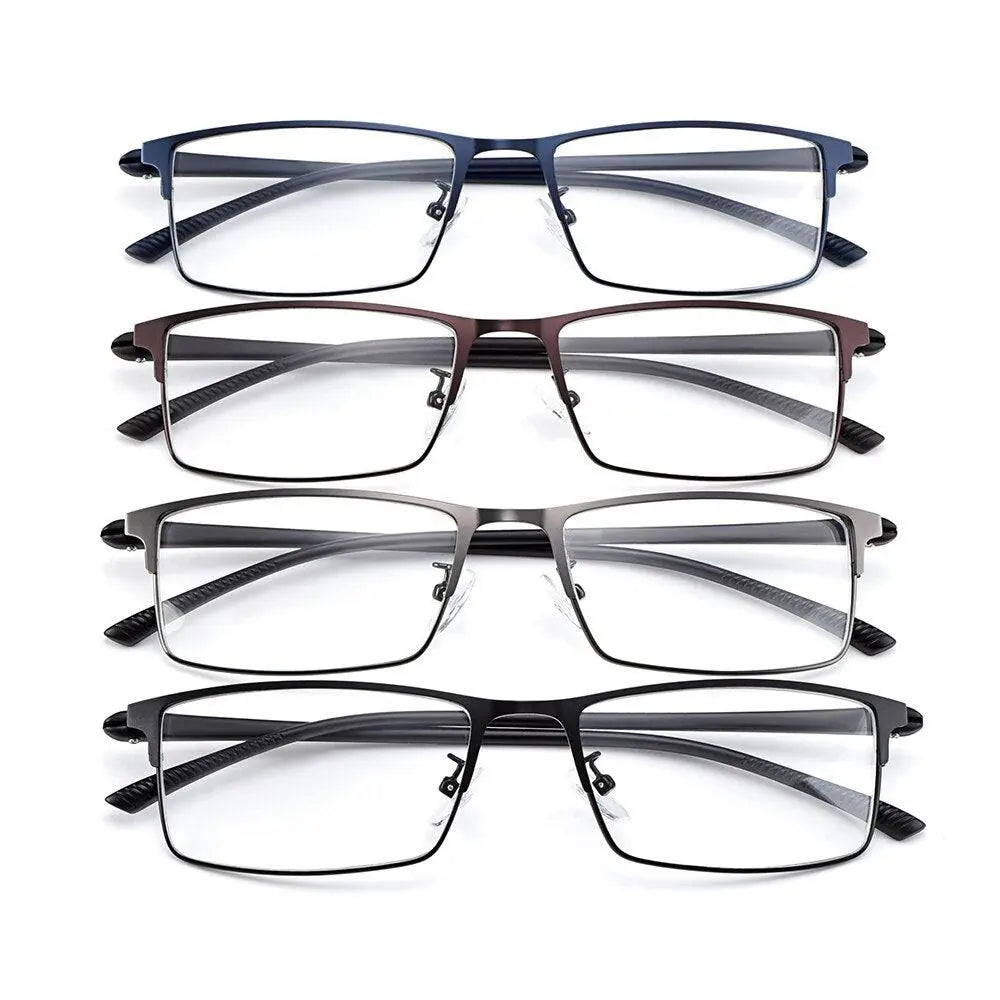 Men's Full Rim Titanium Prescription Glasses Y2529 — view 3 | Rx Spectacle