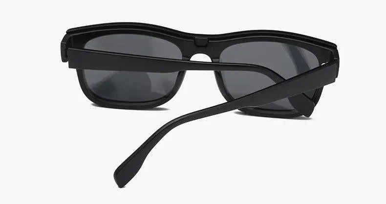 Unisex Square Full Rim Clip-On Prescription Glasses 2203 — view 12 | Rx Spectacle