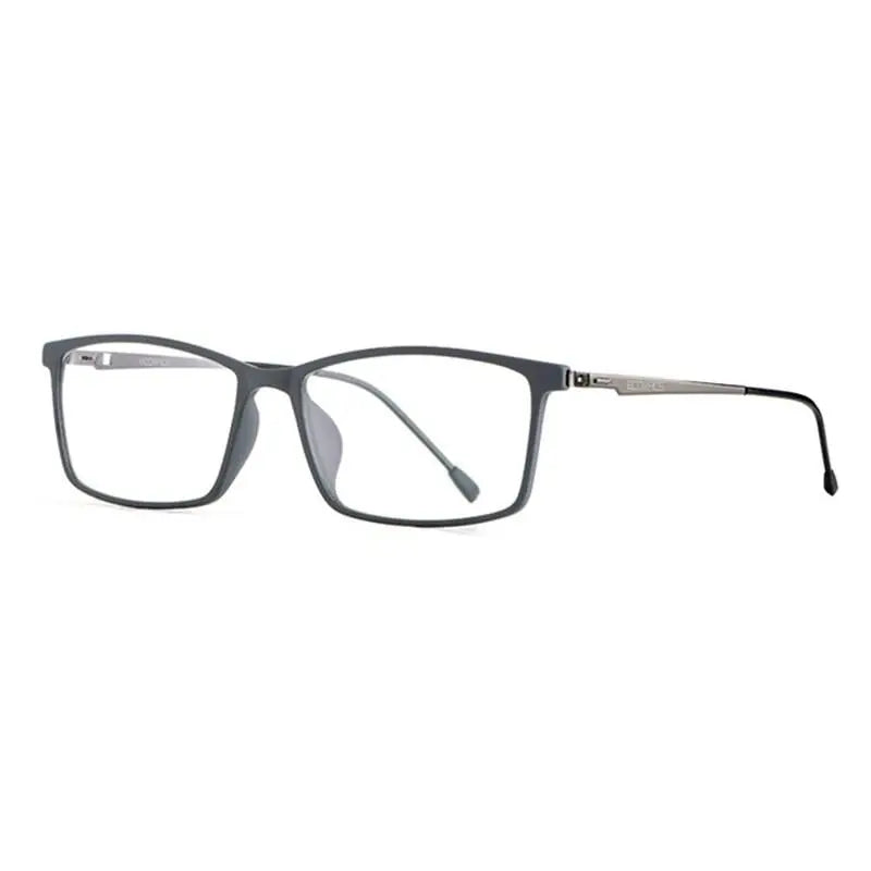 Men's Square Full Rim TR90 Prescription Glasses E0207 — view 2 | Rx Spectacle