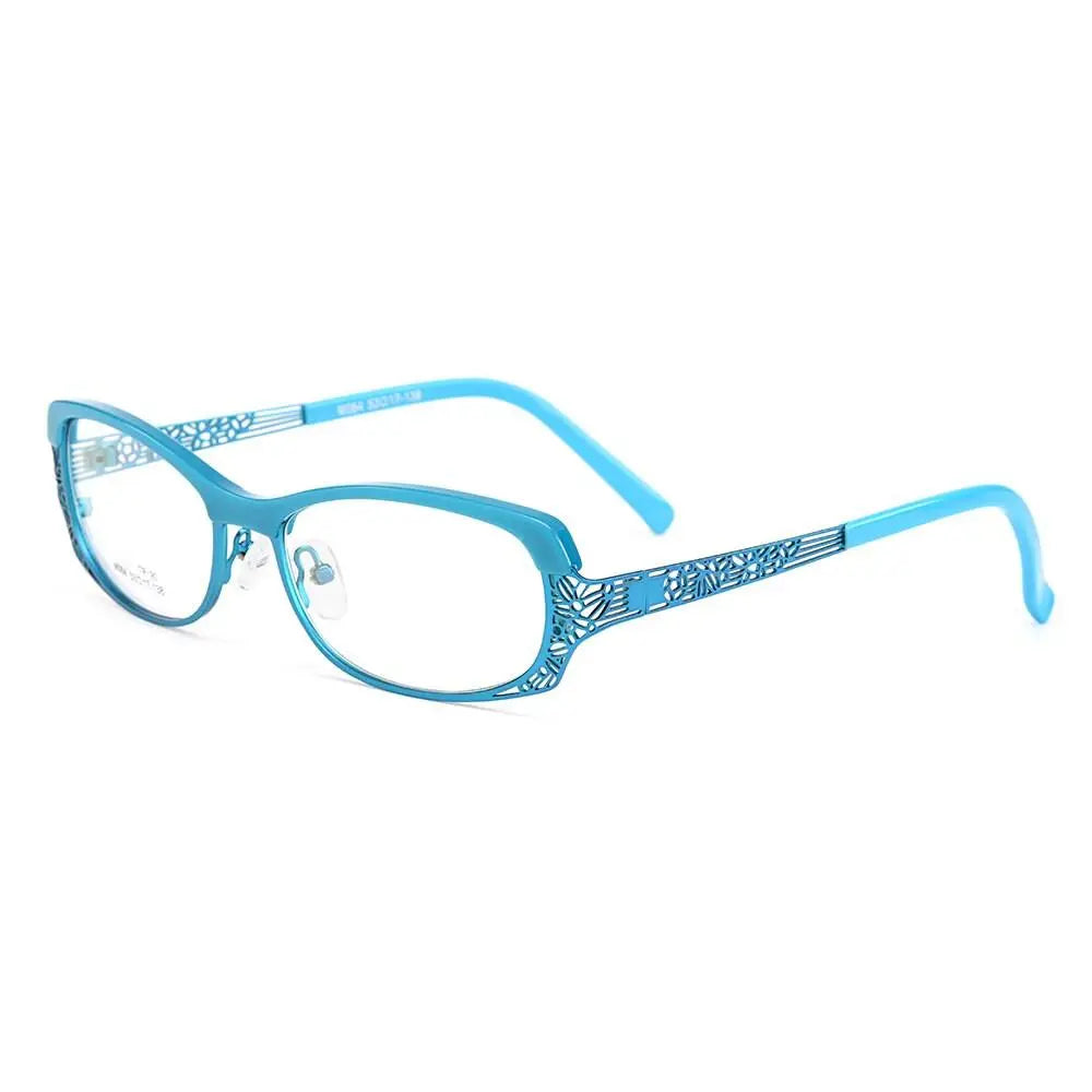 Women's Oval Full Rim TR90 Prescription Glasses M064 — view 7 | Rx Spectacle