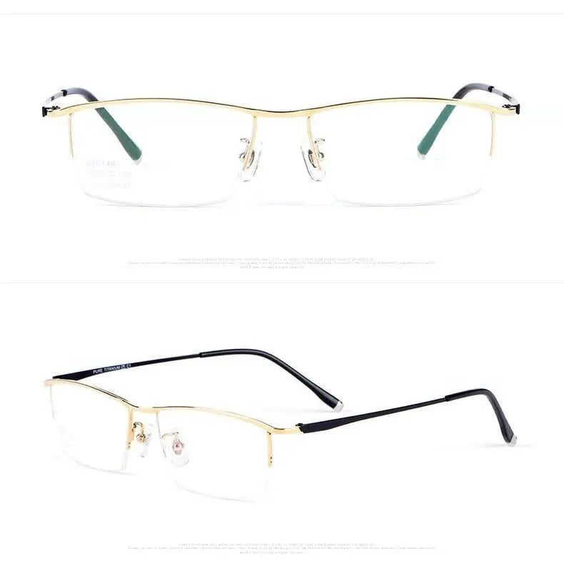 Full Rim Titanium Prescription Glasses J85148 — view 14 | Rx Spectacle