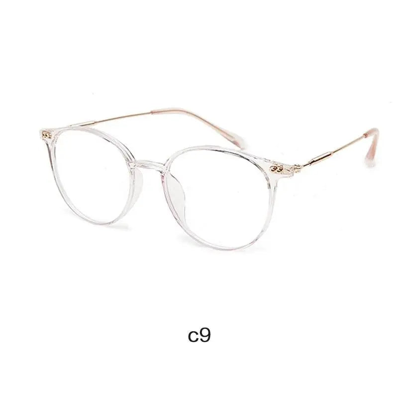 Unisex Round Full Rim Acetate Prescription Glasses — view 12 | Rx Spectacle