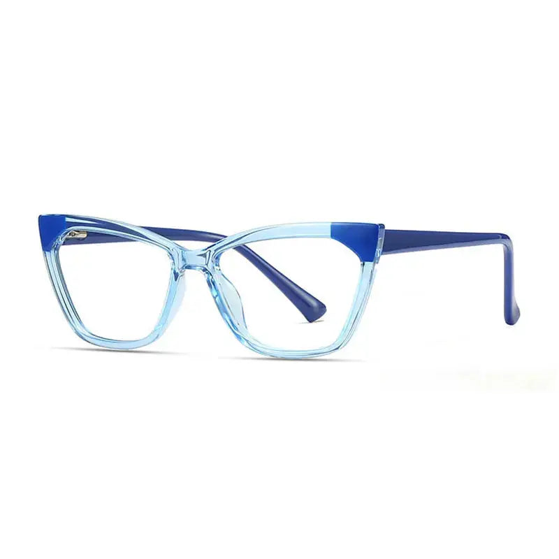 Women's Cat Eye Full Rim TR90 Prescription Glasses 62040 — view 5 | Rx Spectacle