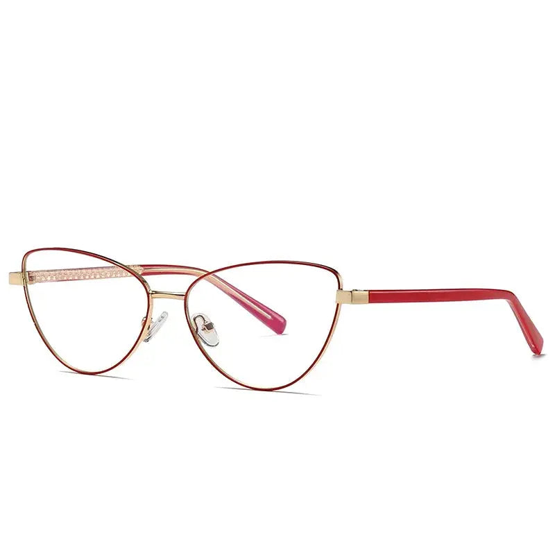 Women's Cat Eye Full Rim TR90 Prescription Glasses 3006 — view 12 | Rx Spectacle