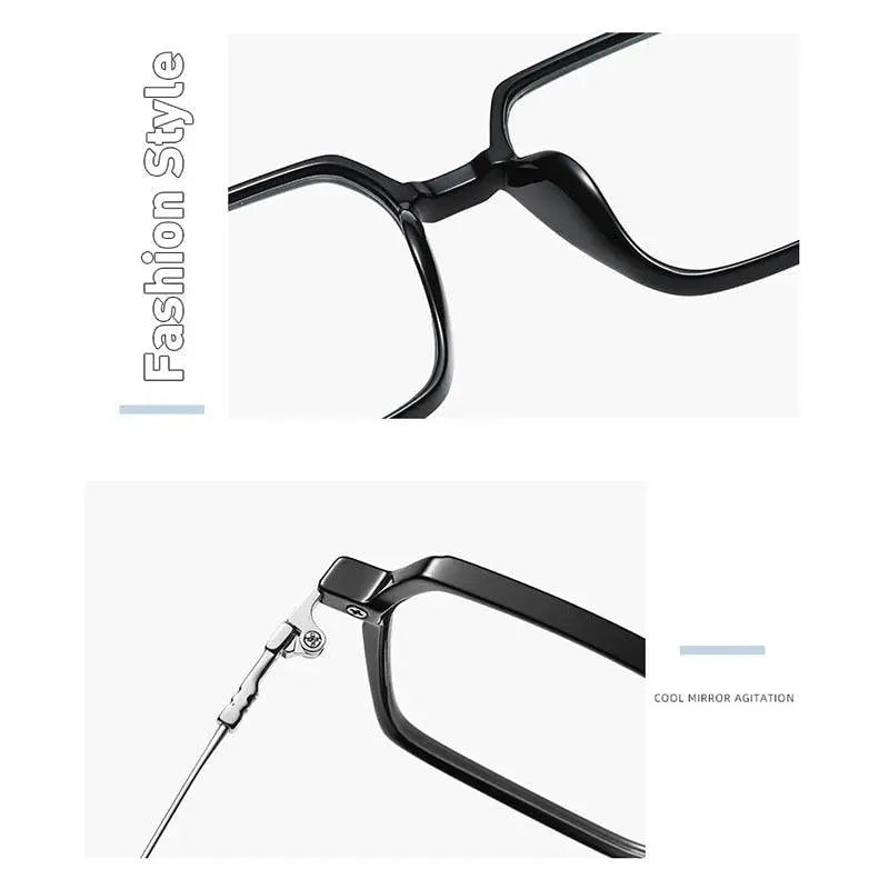 Women's Square Full Rim TR90 Prescription Glasses Lk308 — view 3 | Rx Spectacle