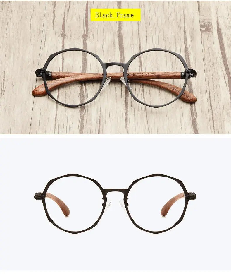 Unisex Round Full Rim Acetate Prescription Glasses 7578d — view 13 | Rx Spectacle