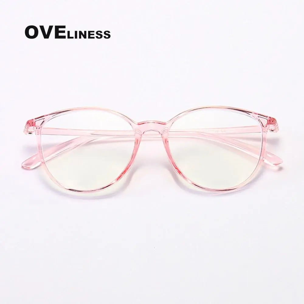 Unisex Round Full Rim Titanium Prescription Glasses 8075 — view 5 | Rx Spectacle