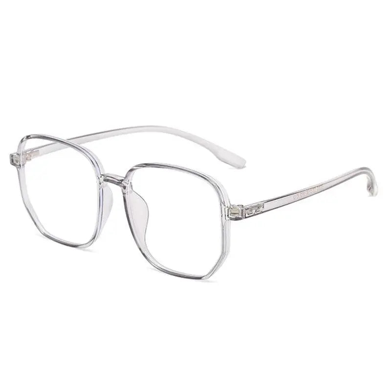 Women's Round Full Rim TR90 Oversized Prescription Glasses 1535 — view 7 | Rx Spectacle