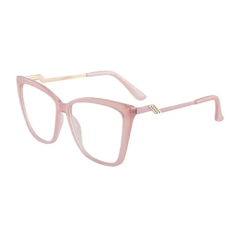 Women's Cat Eye Full Rim TR90 Prescription Glasses 7049 — view 5 | Rx Spectacle